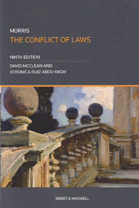 Morris: The Conflict of Laws. 9th. ed