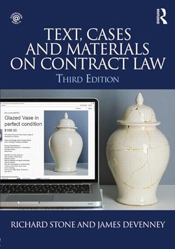 Text, Cases and Materials on Contract Law
