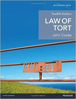 Law of Tort 12th ed (MyLawChamber)