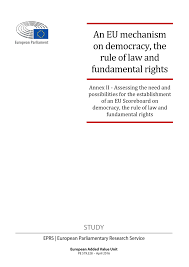 An EU mechanism on Democracy, the Rule of Law and Fundamental Rights