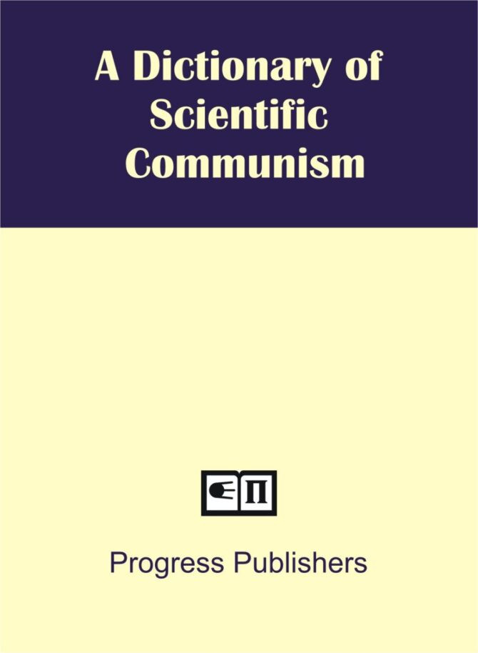 A Dictionary of Scientific Communism