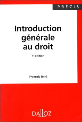 Introduction generale au droit. 4- edition.