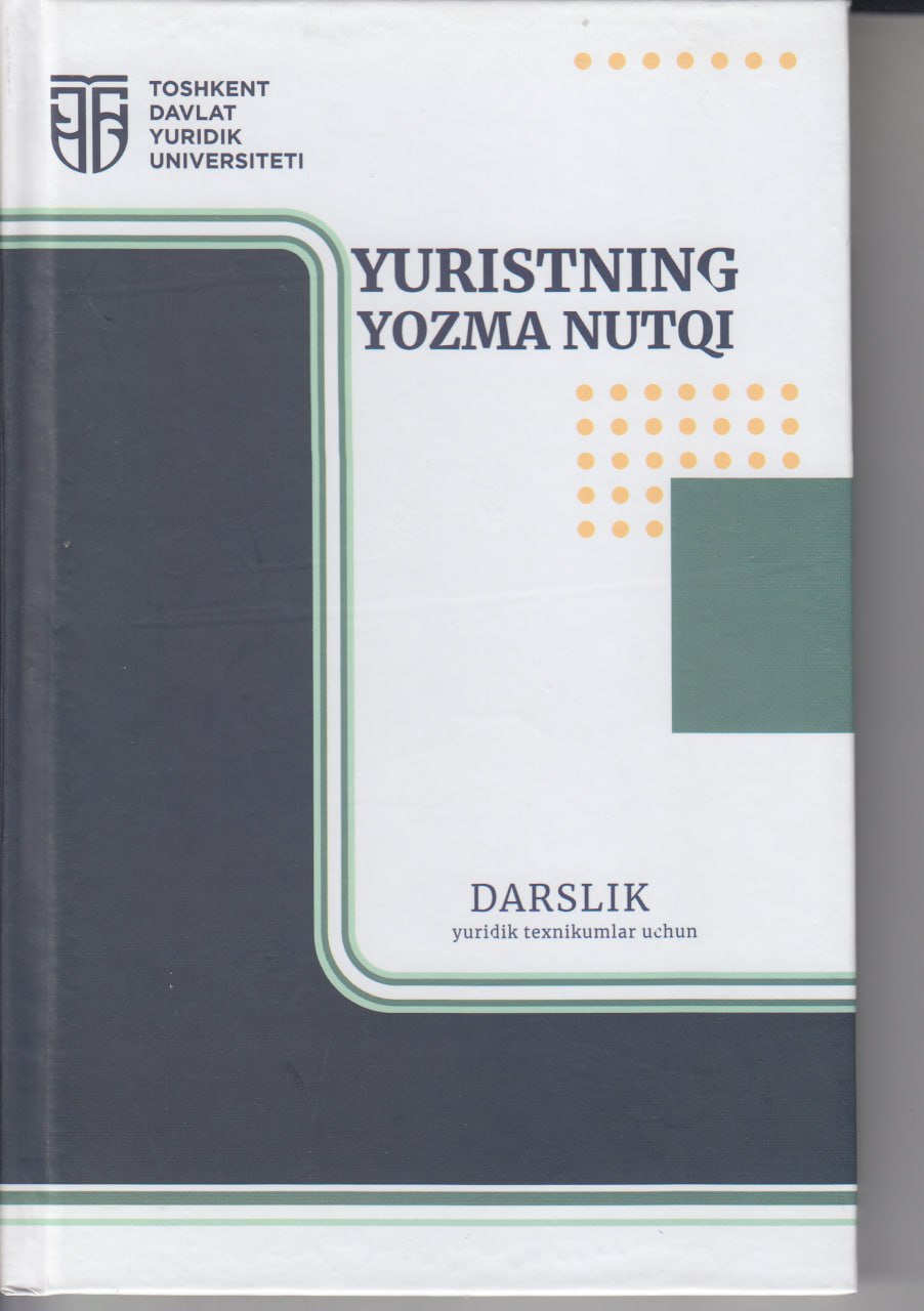 Yuristning yozma nutqi