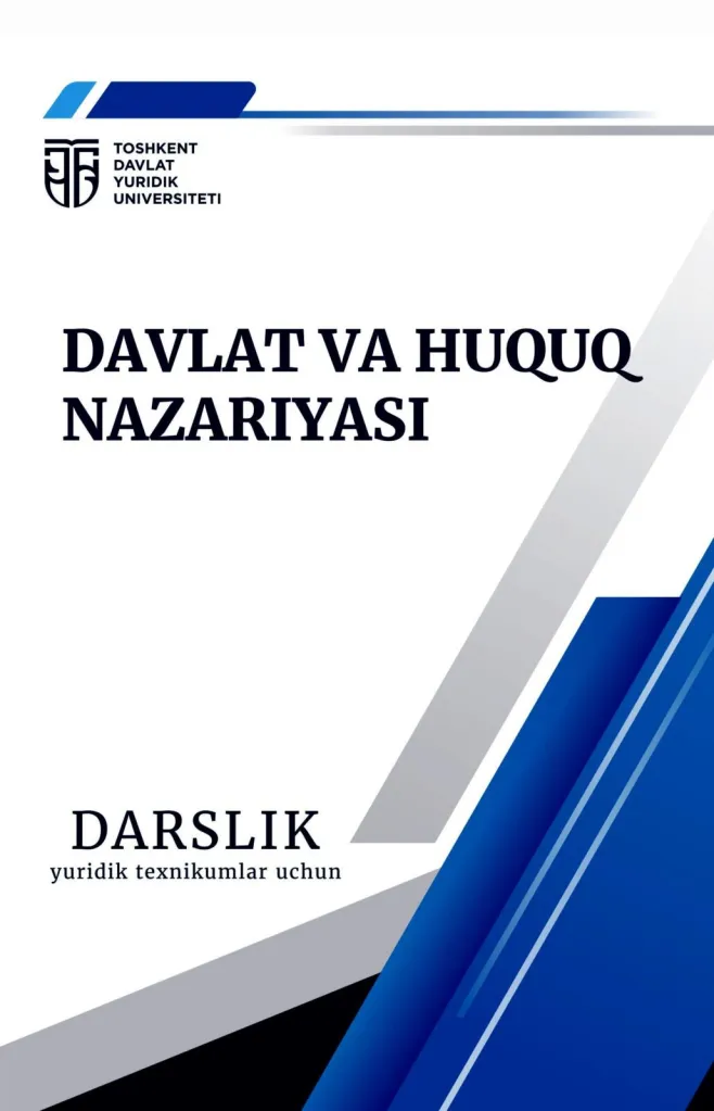 DAVLAT VA HUQUQ NAZARIYASI