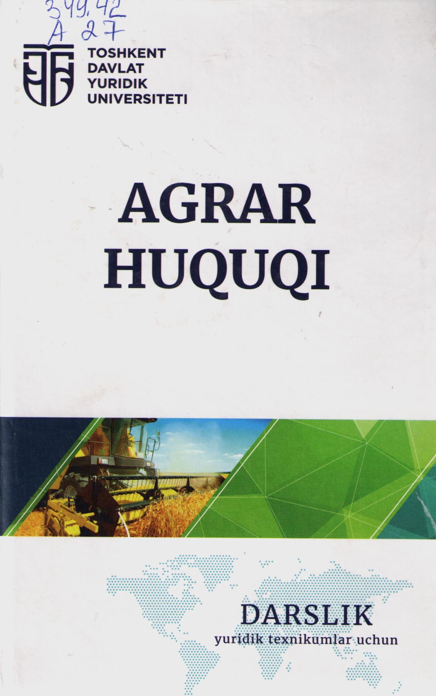 AGRAR HUQUQI