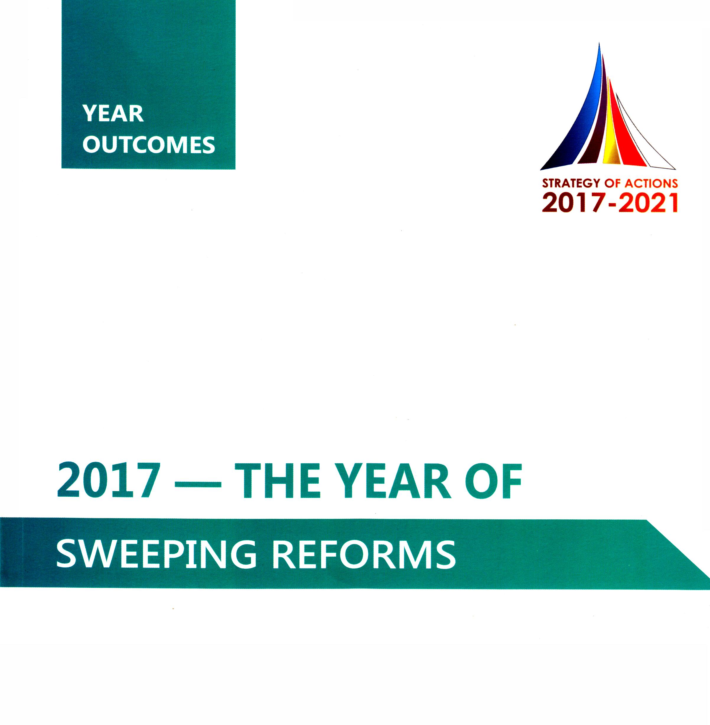 2017 -THE YEAR OF SWEEPING REFORMS