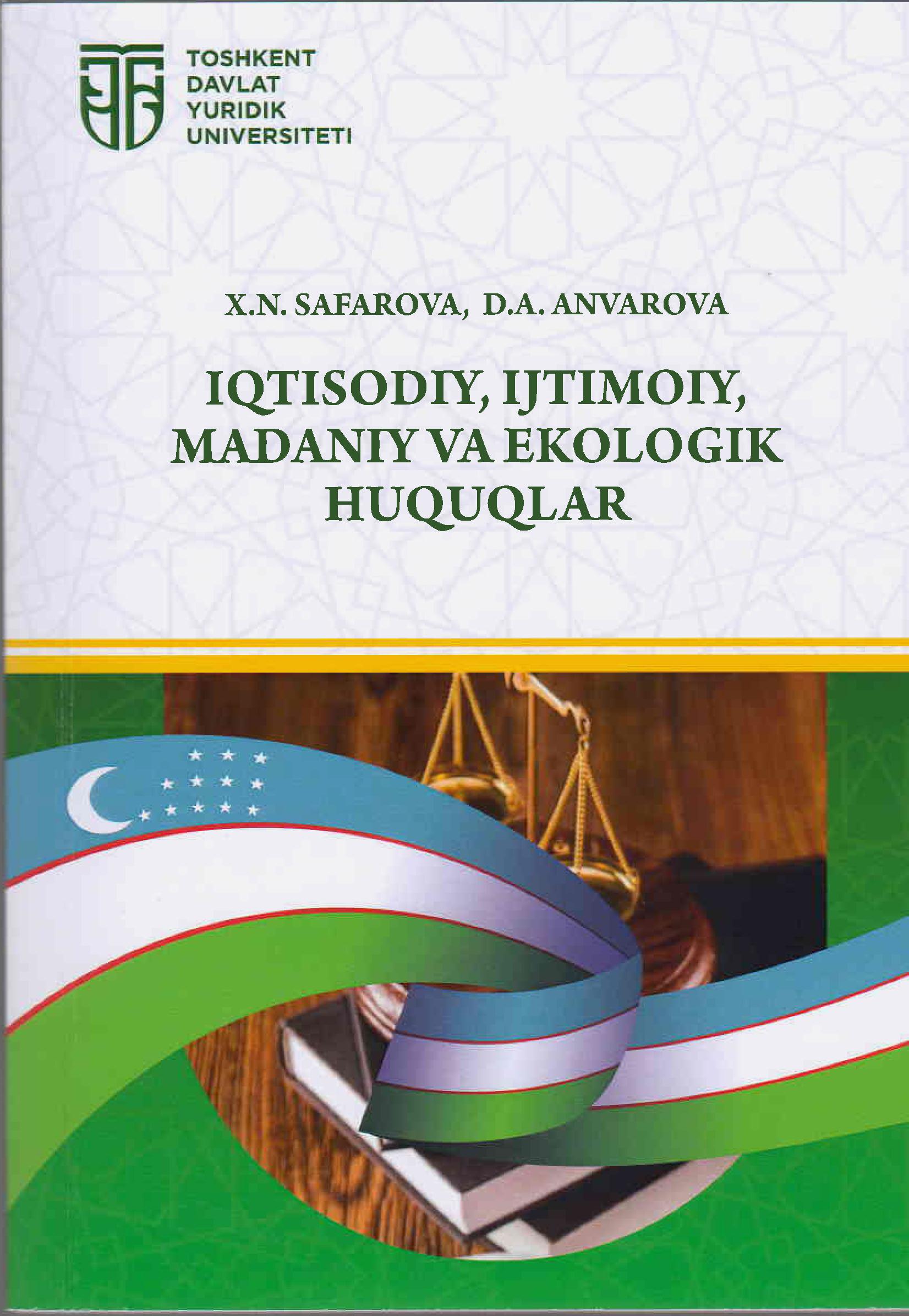 Iqtisodiy,ijtimoiy,madaniy va ekologik huquqlar