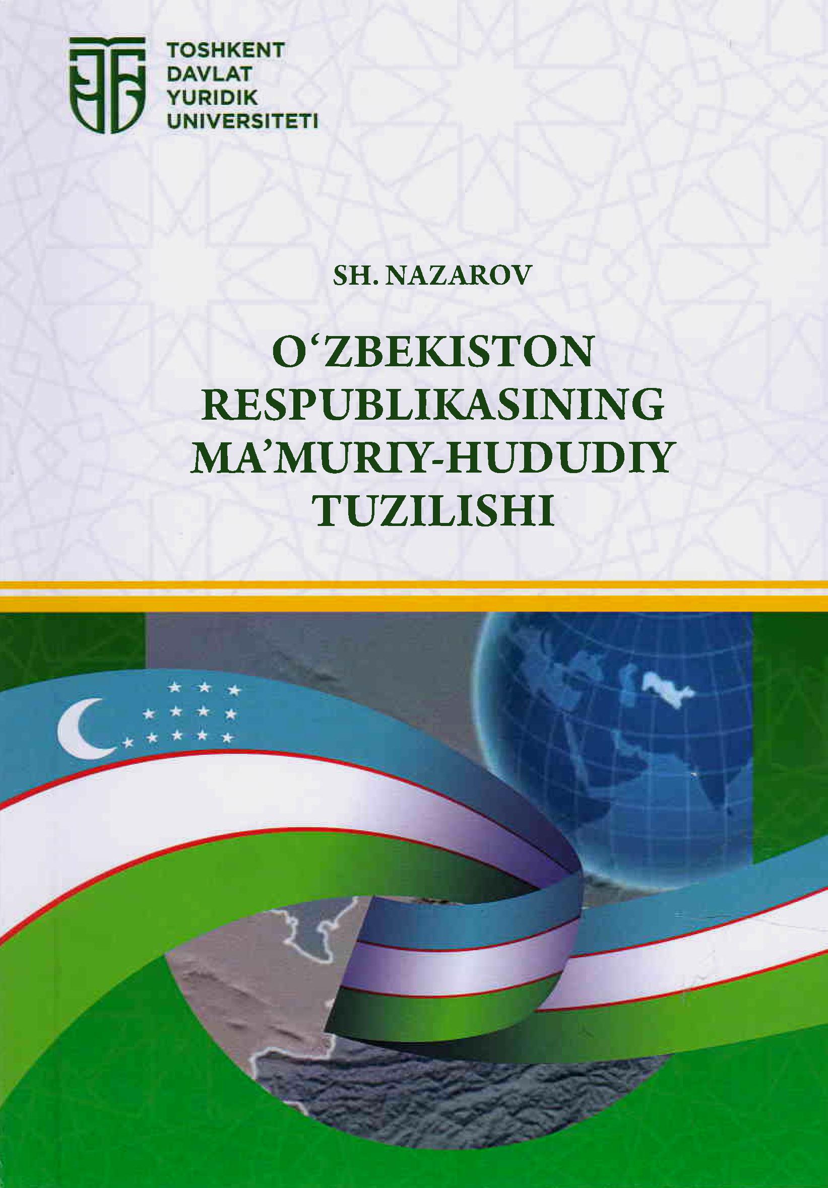 O'zbekiston Respublikasining ma'muriy-hududiy tuzilishi