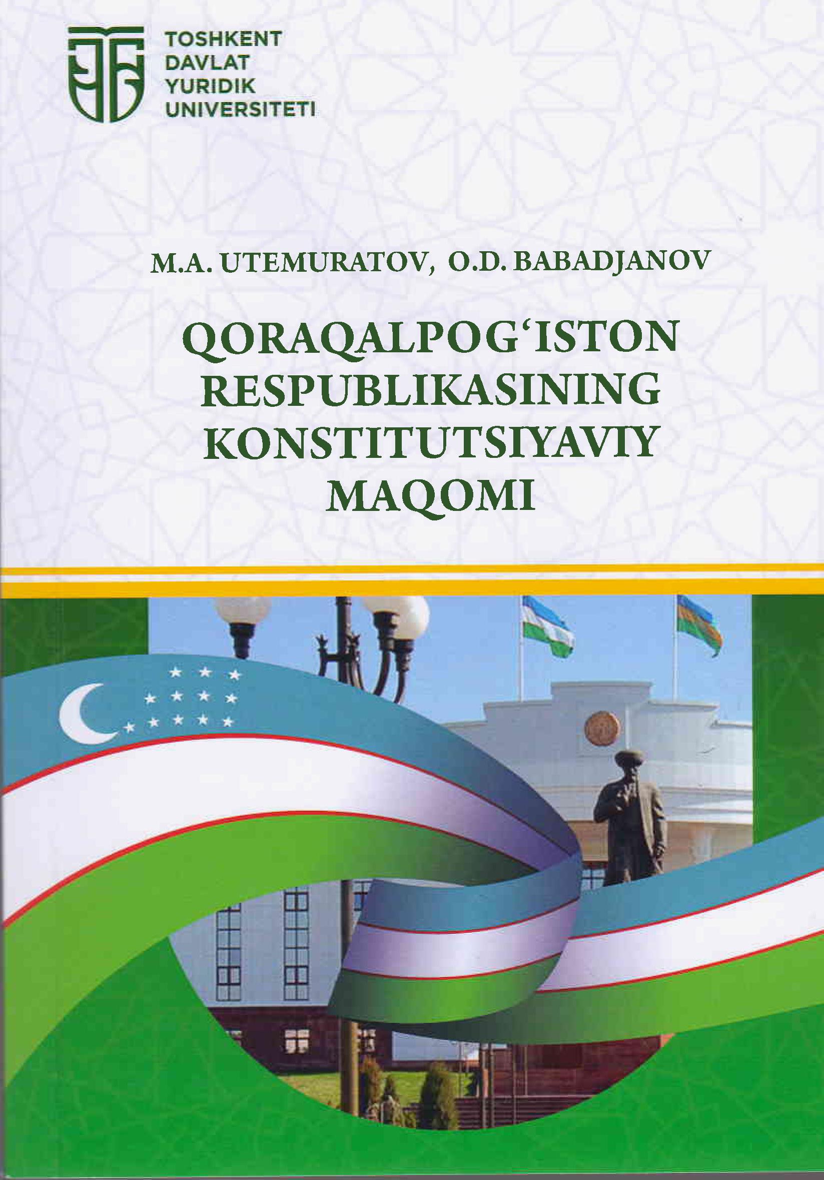 Qoraqalpog'iston Respublikasining konstitutsiyaviy maqomi