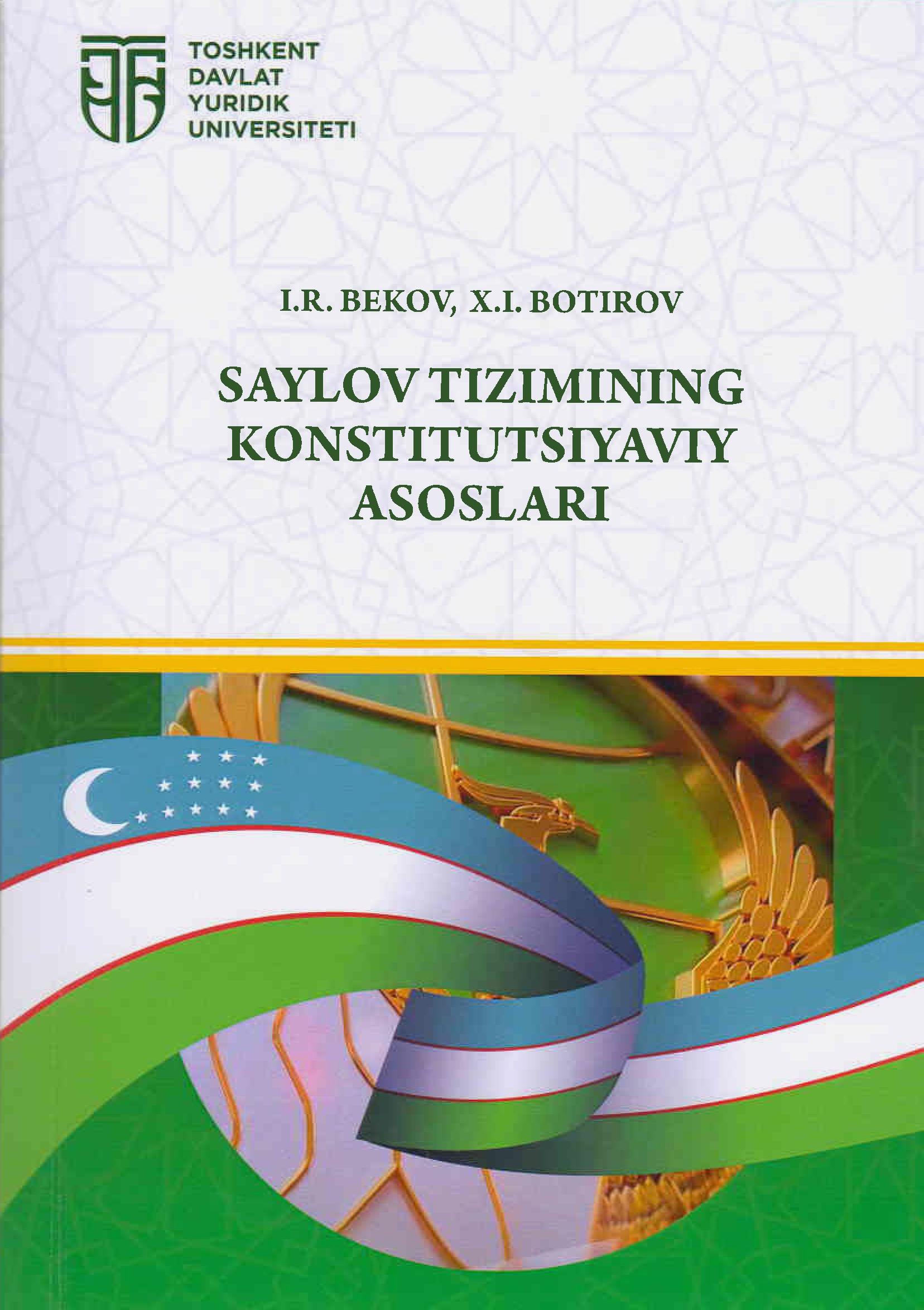 Saylov tizimining konstitutsiyaviy asoslari