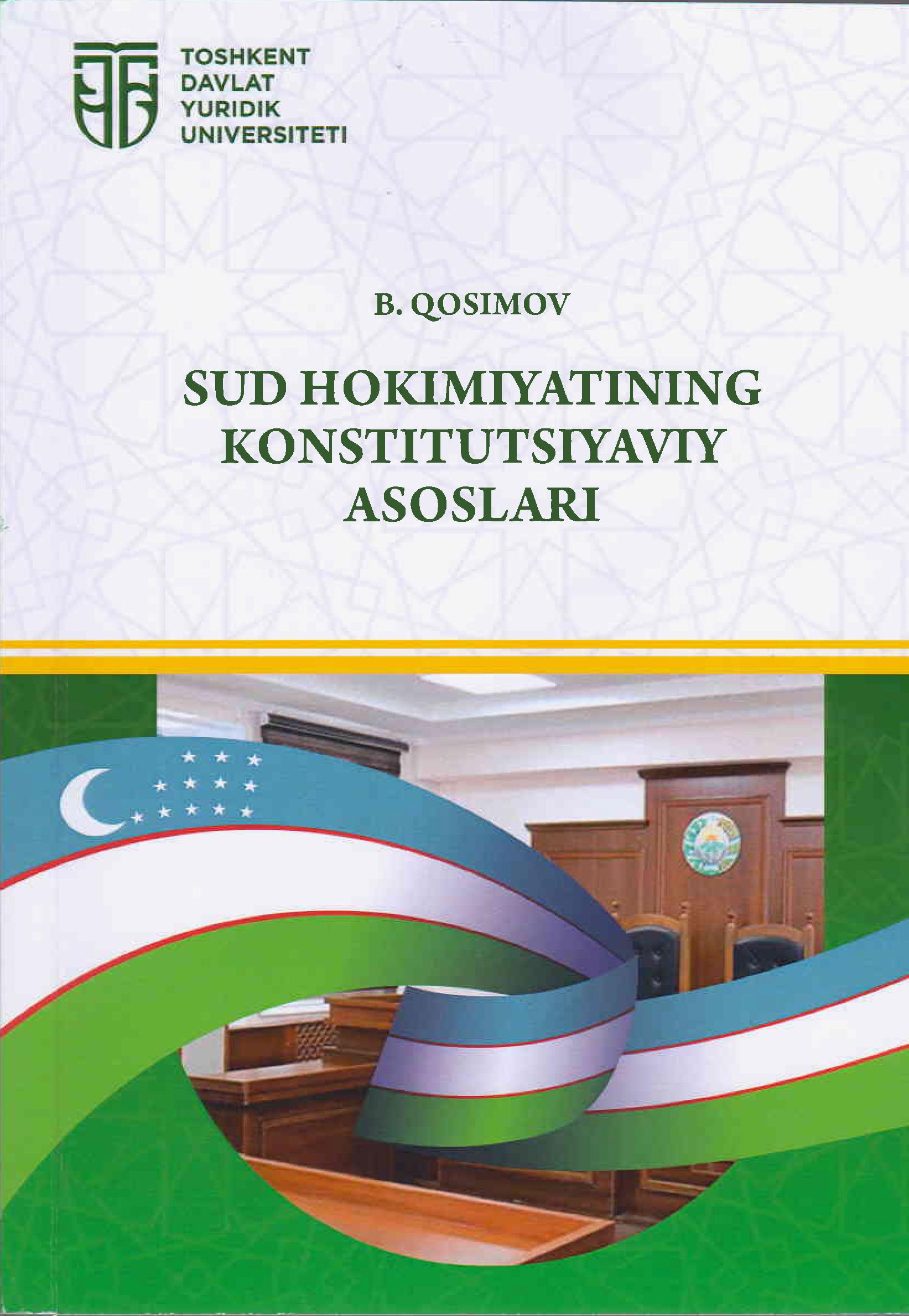 Sud hokimiyatining konstitutsiyaviy asosalari