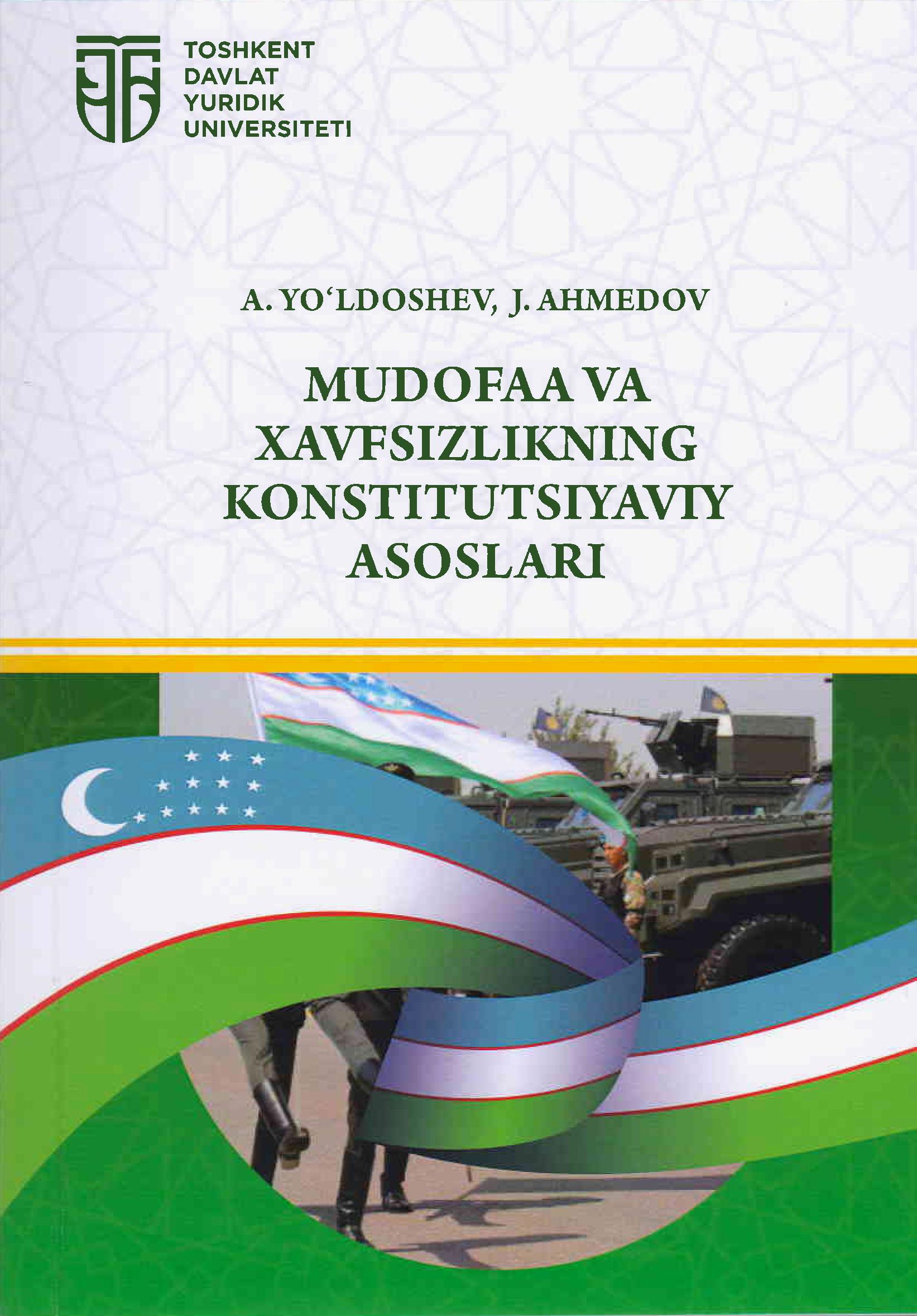 Mudofaa va xavfsizlikning konstitutsiyaviy asoslari