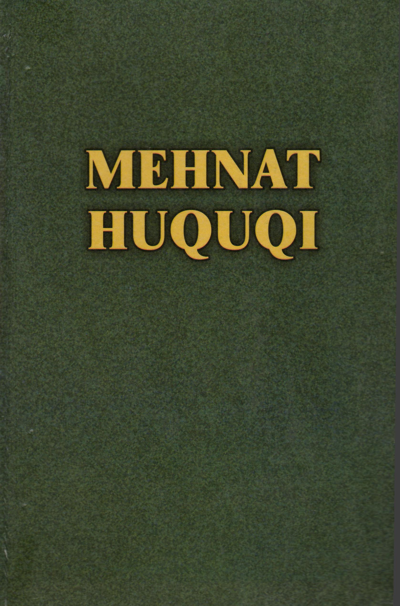 MEHNAT HUQUQI