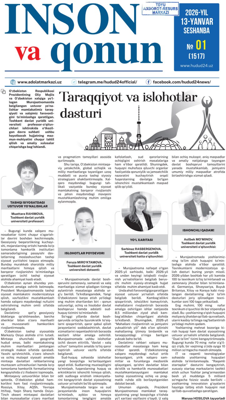 Taraqqiyot va islohotlar dasturi
